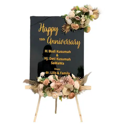 Papan Bunga Akrilik Popongan